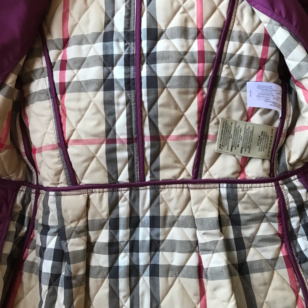 Burberry Quilted Peplum Jacket - Picture 10 of 12